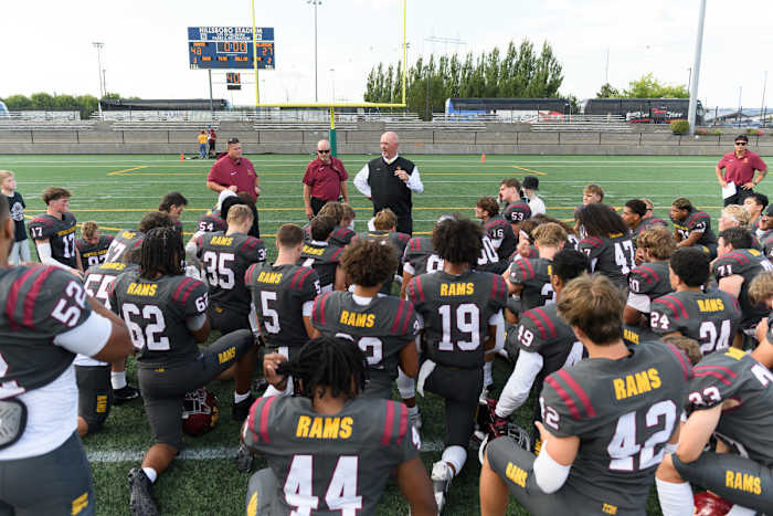 Central Catholic Oregon vs Bellevue Washington football September 2 2023 Ken Waz 99